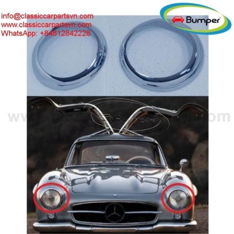 headlight-ring-for-mercedes-190sl-and-300sl-gullwing-big-0