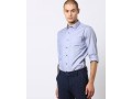 ditsy-print-slim-fit-shirt-with-patch-pocket-small-0