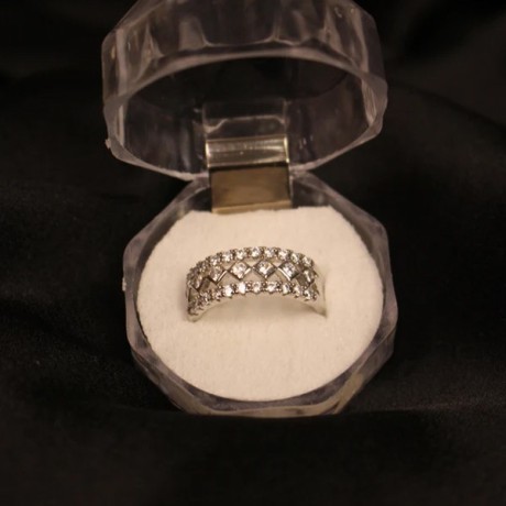 diamond-cut-grid-band-ring-silver-with-crystal-border-big-0