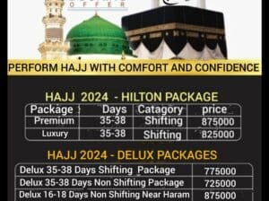 Hajj 2024 Packages from Hyderabad