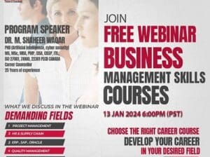 Join our FREE Webinar on Business Management Courses!