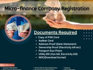 Microfinance Company Registration | at best price