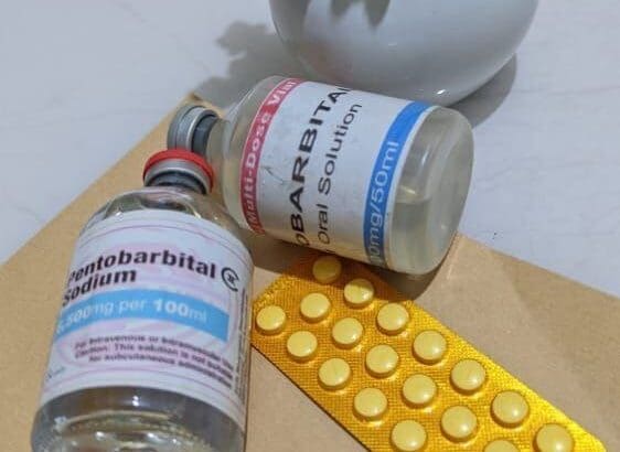 Genuine supplier of Nembutal Sodium Pentobarbital for human and veterinary use