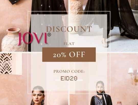 Eid Special Outfits Collection 2024 for Women at JOVI Fashion
