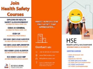 Diploma In Health Safety Environment USA Accredited