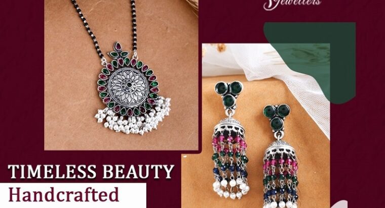 Discover Handcrafted Silver Jewellery Online in Jaipur