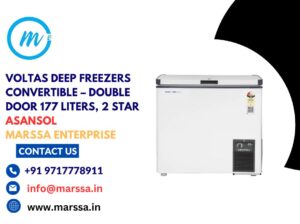 Voltas Deep Freezers Convertible – Double Door 177 Liters, 2 Star, Asansol