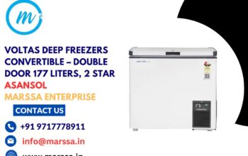 Voltas Deep Freezers Convertible – Double Door 177 Liters, 2 Star, Asansol