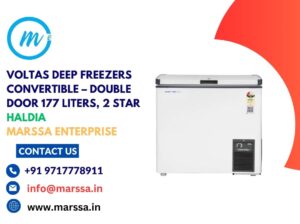 Voltas Deep Freezers Convertible – Double Door 177 Liters, 2 Star Haldia