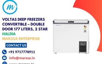 Voltas Deep Freezers Convertible – Double Door 177 Liters, 2 Star Haldia