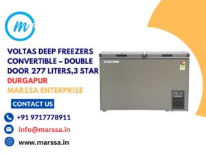 Voltas Deep Freezers Convertible – Double Door 277 Liters, 3 Star Durgapur