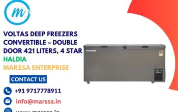 Voltas Deep Freezers Convertible – Double Door 421 Liters, 4 Star Haldia