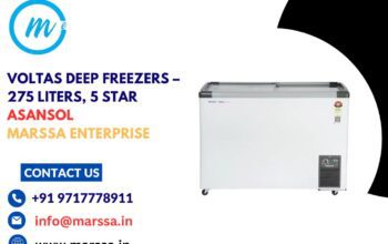 Voltas Deep Freezers – 275 Liters, 5 Star, Asansol