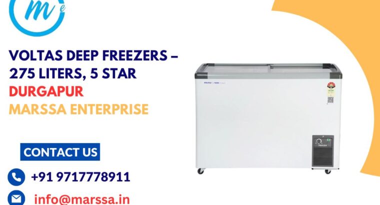 Voltas Deep Freezers – 275 Liters, 5 Star Durgapur