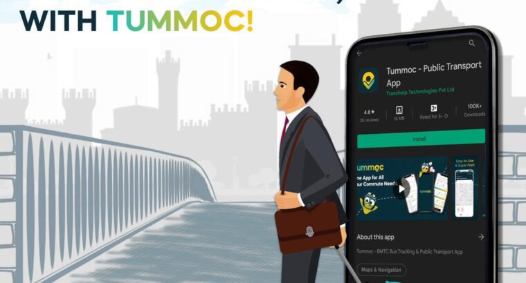 Bus ticket booking app Tummoc