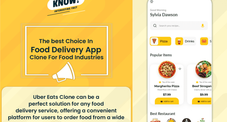 Kickstart Your Food Delivery Business with SpotnEats’ UberEats Clone App