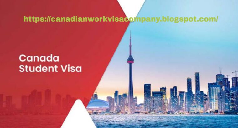 Canadian work company visa |study visa job 2025