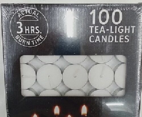 Tealight Candles 2,3,4,8 Hours- AARYAH DECOR