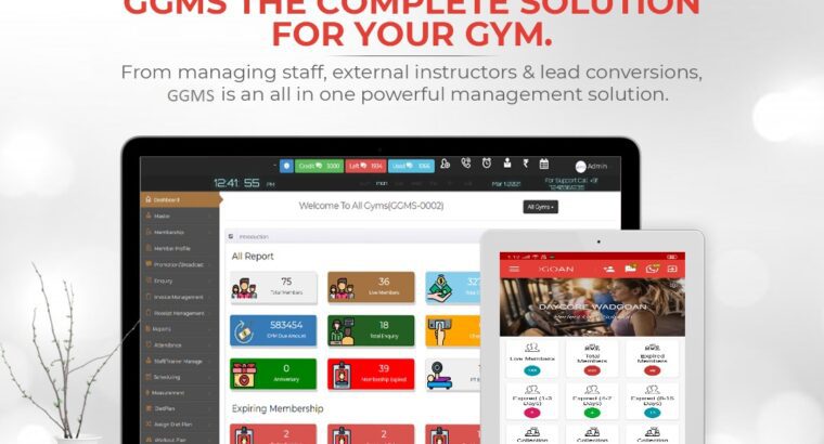 Gym Management Software And Mobile App For Gym Owners